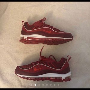 Air max 98 team red on red